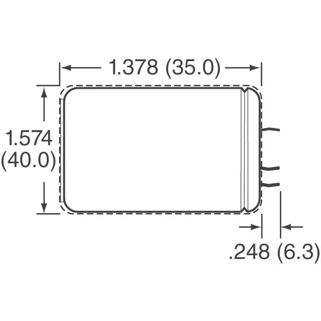 ALC10C103EC063 KEMET  Condensadores electrolíticos de aluminio